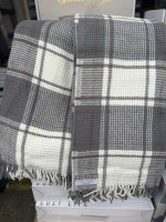 Плед бавовняний Merinos Cozy Life 180x220 см модель 3