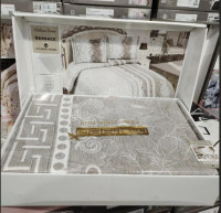 Покривало гобелен BIRHOME Versace 240x260 см з наволочками