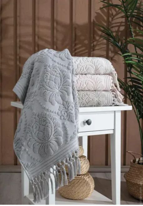 Набор махровых полотенец Pupilla из 4-х шт. 70x140 см, модель 53