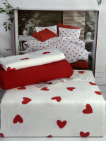 Постельное белье Romeo Home фланель полуторный модель 6