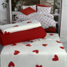 Постільна білизна Romeo Home фланель полуторна модель 6