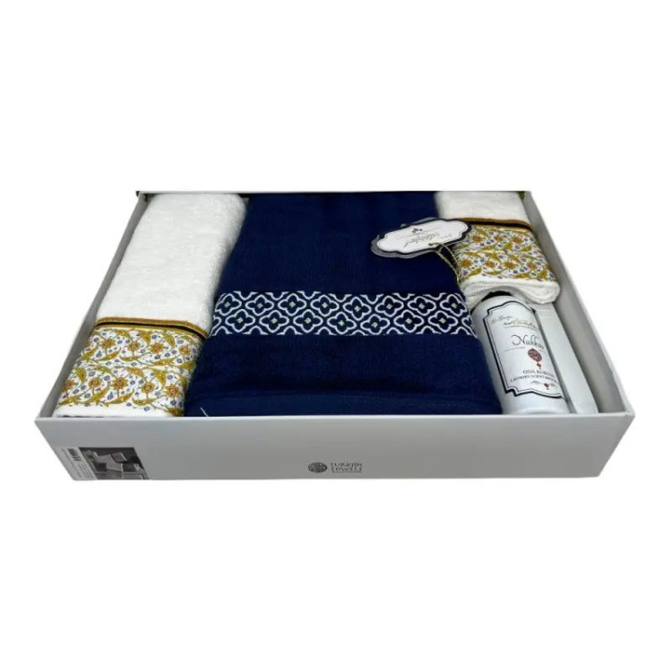 Набор полотенец Istanbul HALKARI из 3-х шт (30x50 см, 50x90 см, 80x150 см)