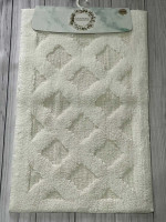 Набір килимків для ванної Pammuks з 2-х штук 50х60 см + 60х100 см, модель 13
