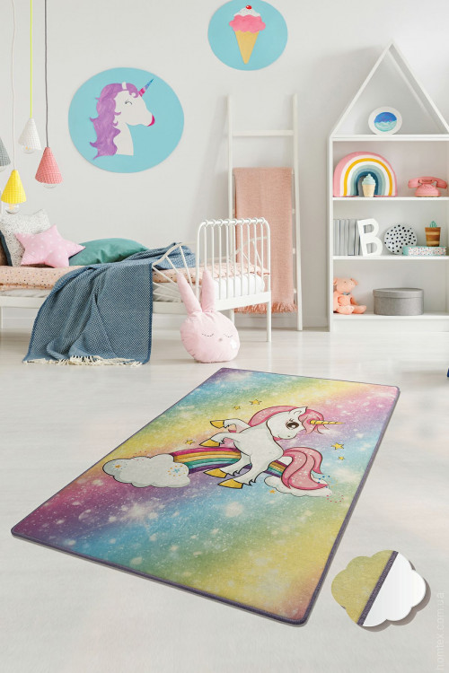 Килимок в дитячу кімнату Chilai Home Unicorn 100x160 см