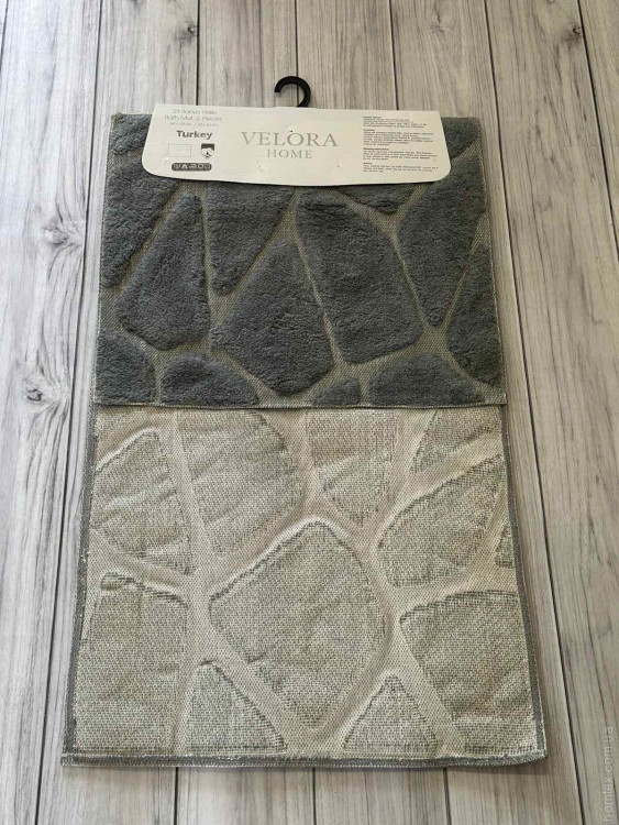 Набор ковриков для ванной Velora Home 50x60 см + 60x100 см, модель V14