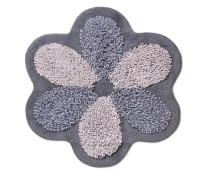 Коврик для ванной PHP Number One Flower Grigio D-75 см