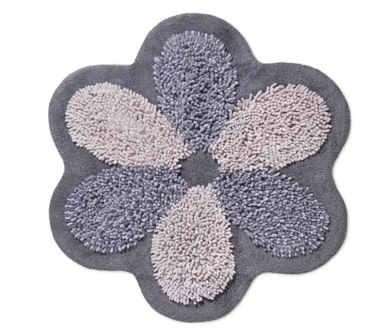 Коврик для ванной PHP Number One Flower Grigio D-75 см