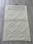Набор ковриков для ванной Velora Home 50x60 см + 60x100 см, модель V16 молочные
