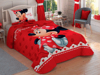 Покрывало TAC Disney Minnie Lovely 160x220 см с наволочкой