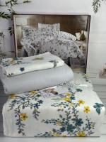 Постельное белье Romeo Home фланель полуторный модель 7