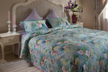 Покрывало Pike Gul Guler Gigek Green 260x260 см