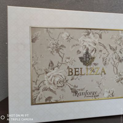 Постельное белье ранфорс Belizza Arrigo Lacivert семейный 