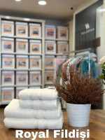 Махровое полотенце Tac Royal micro cotton Krem 70х140 см 