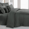 Постельное белье Sarev Monochrome dark gray сатин люкс евро