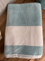 Пляжний рушник - пештемаль махра/велюр 105х180 см. модель 12