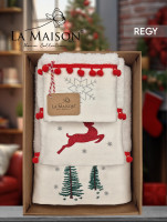 Набір рушників La Maison Regy з 3 шт. 30х50 см+ 50х90 см +70x140 см
