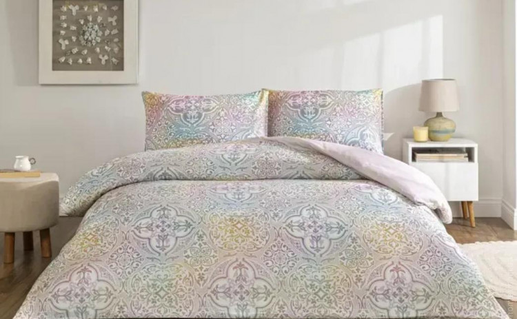 Постільна білизна TAC Nevora pembe ранфорс євро