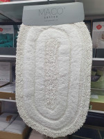 Набір бавовняних килимків для ванної Maco Cotton з 2 шт. 50x60 см + 60x100 см модель 12