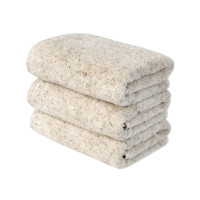 Полотенце махровое Lotus Home Organic natural бежевое 90х150 см