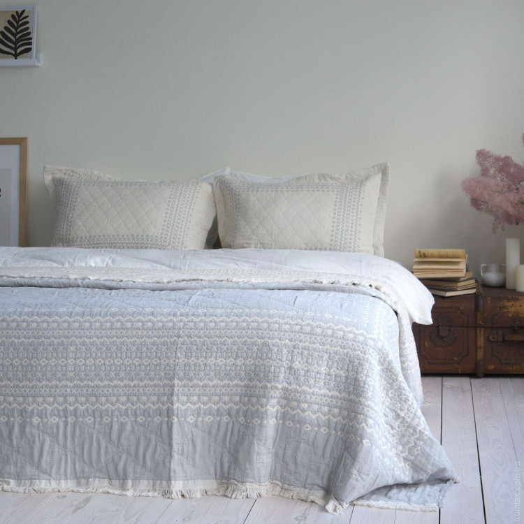 Покрывало La Modno Vintage Grey с наволочками 230x250 см