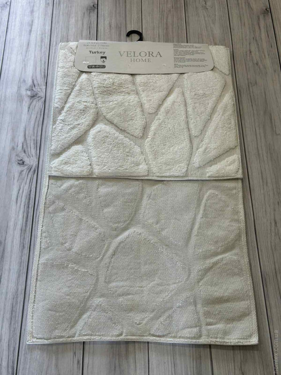Набор ковриков для ванной Velora Home 50x60 см + 60x100 см, модель V15