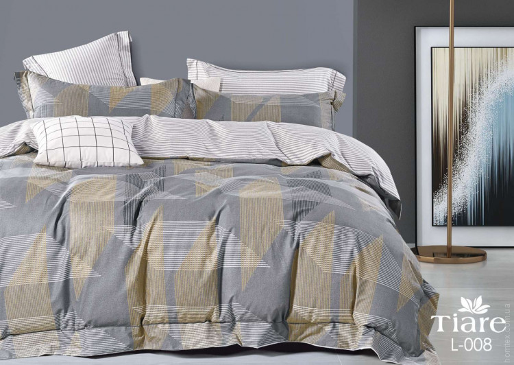 Постельное белье Вилюта Tiare Сатин Deluxe L-008 евро