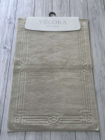 Набор ковриков для ванной Velora Home 50x60 см + 60x100 см, модель V17 бежевые