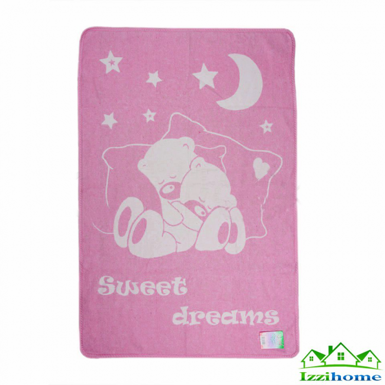 Одеяло Vladi детское Сони розовое 100x140 см