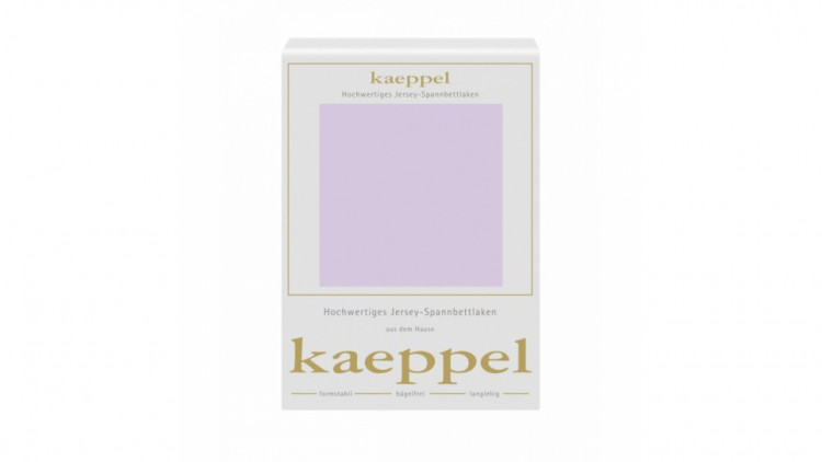 Простынь на резинке трикотажная Kaeppel 90-100х200+25 см цвет сиреневый