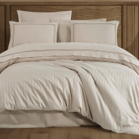 Постельное белье Dantela Vita сатин с вышивкой Imge bej бежевый семейный