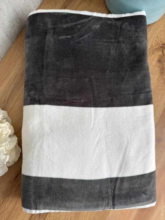 Пляжний рушник - пештемаль махра/велюр 105х180 см. модель 13