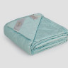 Одеяло IGLEN 100% шерсть в жаккардовом дамаске облегченное 110х140 см.