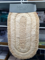 Набір бавовняних килимків для ванної Maco Cotton з 2 шт. 50x60 см + 60x100 см модель 13