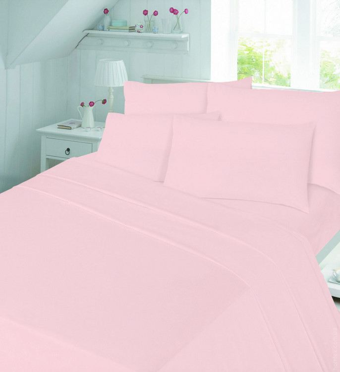 Пододеяльник Almira Mix фланель нежно-розовый 220x240 см