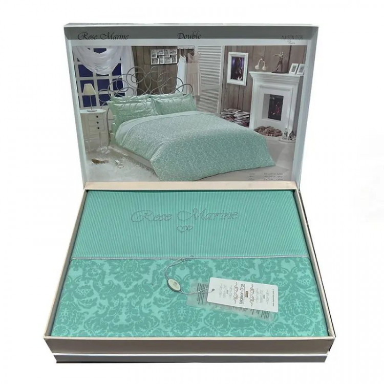 Постельное белье Maison D'or ROSE MARINE MINT евро