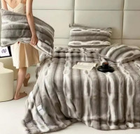 Плед - Покрывало Home Textile Sable 200x230 см с искусственного меха модель 9