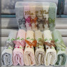 Набор махровых полотенец Ma Me Cotton V4 из 6 штук 30х50 см