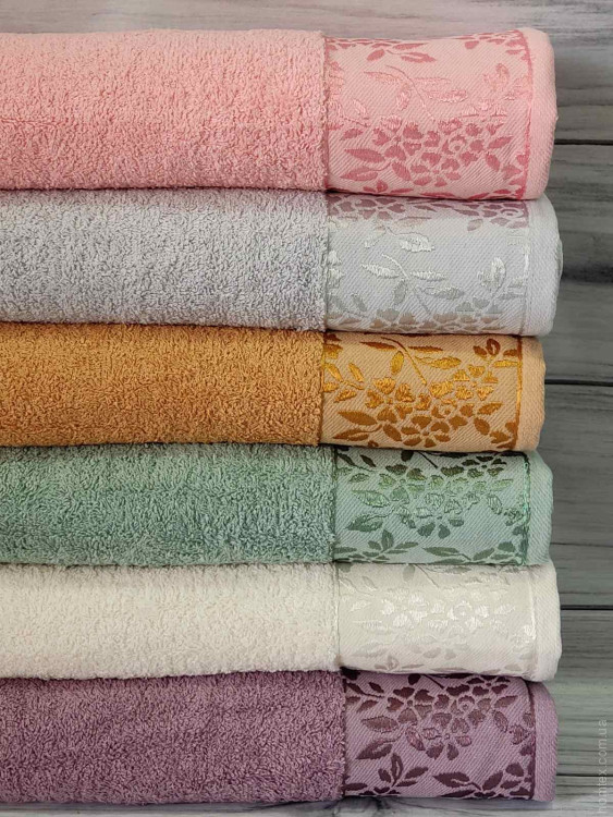 Набор махровых полотенец Mame Home 50x90 см из 6 шт, модель 10