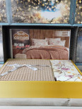 Набор с покрывалом-пике Bio Cotton Brown евро