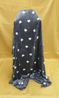Плед-покрывало Home textile флисовое Сердечки модель 8 180x220 см