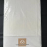 Простынь на резинке c наволочками из фланели Cotton Collection 160х200 см + 25 см Молочная