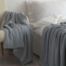 Плед - Покрывало La Modno Wool Cotton Balance Sky Gray 130х170 см Плед - Покрывало La Modno Wool Cotton Balance Sky Gray 130х170 см