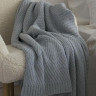 Плед - Покрывало La Modno Wool Cotton Balance Sky Gray 130х170 см Плед - Покрывало La Modno Wool Cotton Balance Sky Gray 130х170 см