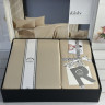 Постельное белье Romeo Home Kleks бежевый сатин евро