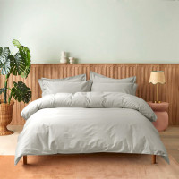 Постельное белье Lotus Home Rebeca серый евро 