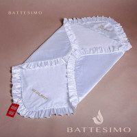 Крыжма для крещения Battesimo Евангелина белая
