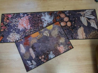Набір килимків для кухні Homytex з 2-х штук 50x80+50x160 см, модель 02