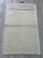 Набор ковриков для ванной Velora Home 50x60 см + 60x100 см, модель V17 молочные