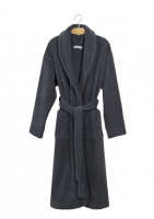 Халат махровый Lotus Home Bold New antrasit L