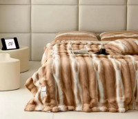 Плед - Покрывало Home Textile Sable 200x230 см с искусственного меха модель 10